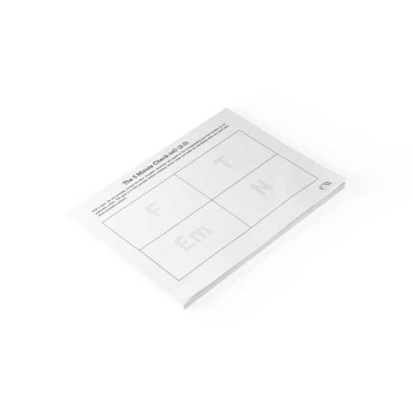 5 Minute Check-In Processing Notepad - Image 3