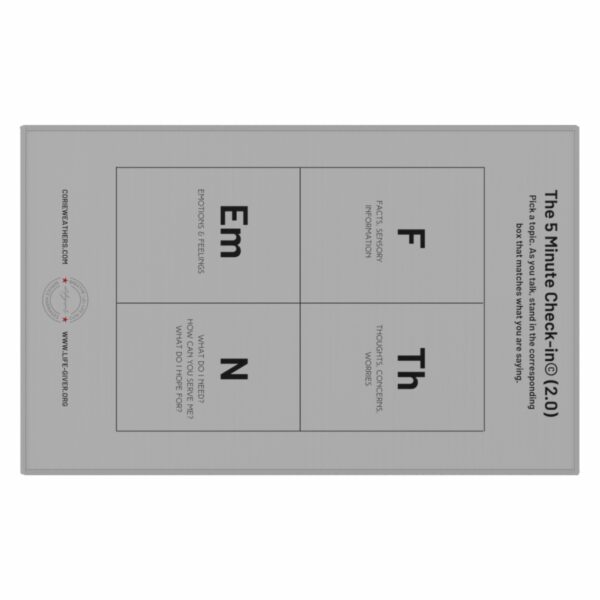 5 Minute Check-in Box Walking Mat - Image 2